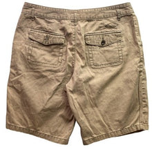 Load image into Gallery viewer, Eddie Bauer Shorts Womens 12 Khaki Gorpcore Hiking Outdoors Everyday Streetwear