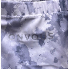 Load image into Gallery viewer, Onvous Shorts Mens 34 UPF 50+ Lycra Gray Camo Cycling Running Drawstring