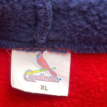 Load image into Gallery viewer, St Louis Cardinals Hoodie Mens Extra Large Full Zip Hooded MLB Baseball Athletic