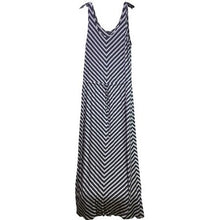 Load image into Gallery viewer, CASLON Dress Womens Large Maxi Beachy Coastal Travel Career Preppy Academia