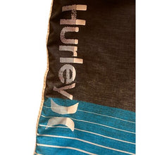 Load image into Gallery viewer, Hurley Shorts Mens Size 36 Surfing Board Spellout Logo Beach Stripe Drawstring