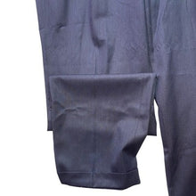 Load image into Gallery viewer, Alan Flusser Pants Mens 38x34 Navy Preppy Adacemia Career Office Cuffed