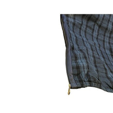 Load image into Gallery viewer, Paul Smith Shirt Mens Medium Blue Plaid Side Zip Italy Academia Preppy