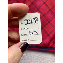 Load image into Gallery viewer, Vtg Wimbledon Bomber Jacket Mens Medium Red Tartan Plaid Color Block Performance