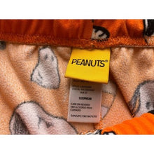 Load image into Gallery viewer, Snoopy Halloween Pajama Pants Womens Medium AOP Color Block Ghosts Mummy