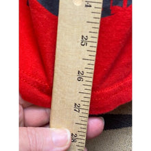 Load image into Gallery viewer, Adidas Shirt Mens Medium Wrap Around Spell Out Athleisure Red Geometric