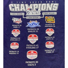 Load image into Gallery viewer, New England Patriots Shirt Mens Extra Large Super Bowl Champions Athleisure