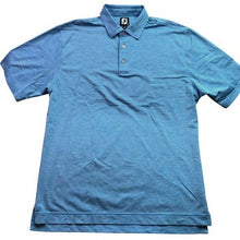 Load image into Gallery viewer, FootJoy Shirt Mens Extra Large Blue Golf Polo Performance Athletic Activewear