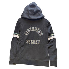 Load image into Gallery viewer, Victoria's Secret Hoodie Jogger Set Bling Spell Out Sequins Athleisure Gray