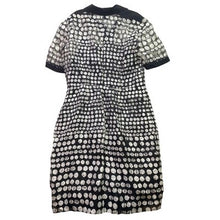 Load image into Gallery viewer, Kay Unger Dress Womens Medium Sheer Lined Mature Office Career Polka Dot