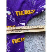 Load image into Gallery viewer, Minnesota Vikings Scrub Top Mens Medium AOP Spell Out Uniform Career Office