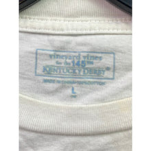 Load image into Gallery viewer, Vineyard Vines Shirt Womens Large Kentucky Derby Logo Athleisure Horse Racing