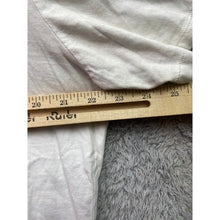 Load image into Gallery viewer, LAMARQUE Shirt Womens Large Ivory Pima Cotton Plunge Neck Cinched Bow Festival