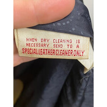Load image into Gallery viewer, Vintage Paris Sport Club Trench Coat Womens Medium Black Leather Lined 90's 46"