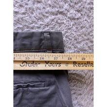 Load image into Gallery viewer, Banana Republic Shorts Mens 34 Gray Chino Flat Front Preppy Academia Athleisure