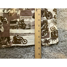 Load image into Gallery viewer, Panama Jack Shirt Mens Large Motorcycle Club Button Up Short Sleeve AOP