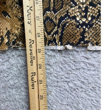 Load image into Gallery viewer, Prince Peter X David Bowie Shirt Womens Medium Snakeskin Grunge Crop Punk Rock