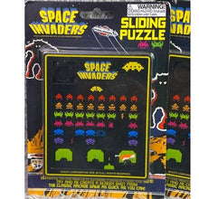 Load image into Gallery viewer, Space Invaders Sliding Puzzle Game Retro Arcade Classic Challenge New Lot of 3