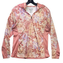 Load image into Gallery viewer, Huk Shirt Womens Extra Large Camo Performance Fishing Quarter Zip Pull Over