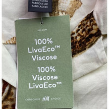 Load image into Gallery viewer, H&M Shirt Mens Medium AOP Seashell Viscose Beachy Coastal Festival Travel NWT