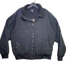 Load image into Gallery viewer, White Sierra Jacket Mens Large Black NFK Excavating Construction Fleece Bomber