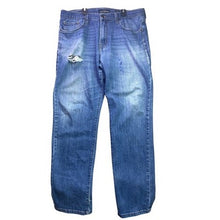 Load image into Gallery viewer, Lucky Brand Jeans Mens 36x32 Distressed Grunge Preppy Academia Streetwear