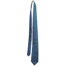 Load image into Gallery viewer, Alexander Julian Colours Necktie Mens Blue Geometric