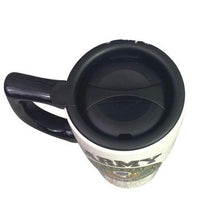 Load image into Gallery viewer, US Army Mug 18oz Ceramic Travel Lid Handle Coffee Cup NIB