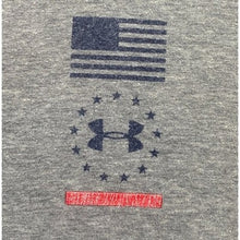 Load image into Gallery viewer, Under Armour Shirt Mens Medium Patriotic Logo Spell Out Everyday Streetwear