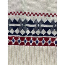 Load image into Gallery viewer, Dockers Sweater Mens Large Fair Isle Nordic Pull Over Grandpacore Crew Neck NWT