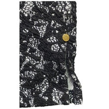 Load image into Gallery viewer, MICHAEL KORS Pants Womens Small White Floral Jacquard Lace Old Money Pull On