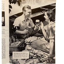 Load image into Gallery viewer, Vintage 1940 Playbill The Music Box Beer Cigarette Chevy Baseball Advertising