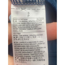 Load image into Gallery viewer, Banana Republic Shirt Womens Small Blue Bow Sleeves Model Festival Flowy