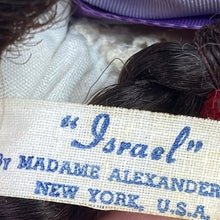 Load image into Gallery viewer, Vintage Madame Alexander Doll Israel 563 Original Box Strung Sleepy Eyes