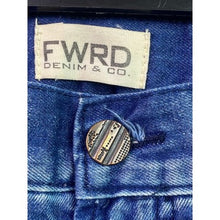 Load image into Gallery viewer, FWDR Denim Jeans Mens 44x32 Bleached Distressed Ripped Thrashed Baggy Y2K Grunge