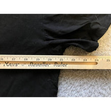 Load image into Gallery viewer, Pretty Rebel Shirt Womens Extra Large Cropped Kindness Butterfly Moon Black