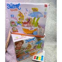 Load image into Gallery viewer, Sweet Shop 43 Piece Playset Ice Cream Lights Sounds Educational Toy Pretend Play