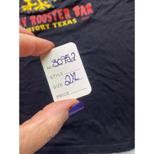 Load image into Gallery viewer, Cocky Rooster Bar Shirt Mens 2XL Fireball Promo Spell Out Everyday Streetwear