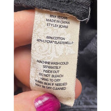 Load image into Gallery viewer, Soft Surroundings Pull On Pants Womens Medium Tile Print Stretch Comfy Black AOP