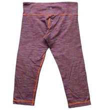 Load image into Gallery viewer, Lululemon Leggings Women 10 Cropped Work Out Athletic Athleisure Yoga Rainbow