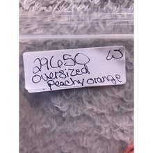 Load image into Gallery viewer, Lucky Brand Shirt Womens Small Plaid Button Down Peachy Orange Oversized