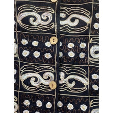 Load image into Gallery viewer, Vintage Paul Harris Vest Womens Large Embroidered Boho Hippie Festival Mature