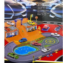 Load image into Gallery viewer, Super Parking Garage Playset Metal Cars Helicopter Educational Toy