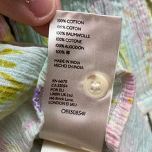 Load image into Gallery viewer, Pilcro Anthropologie Blouse Womens Extra Small Tie-Dye Boho Hippie Fairycore