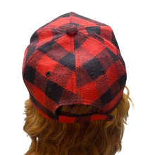 Load image into Gallery viewer, Gone Squatchin Oregon Hat Buffalo Plaid Baseball Cap Outdoors Adjustable