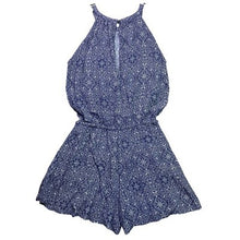 Load image into Gallery viewer, GAP Romper Womens Small Halter Preppy Beachy Coastal Travel Vacation Streetwear