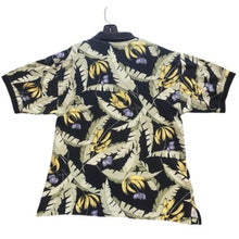 Load image into Gallery viewer, Tommy Bahama Shirt Adult Large Polo Tropical Banana Leaf AOP Golf Casual Mens