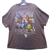 Load image into Gallery viewer, Transformers Shirt Mens Extra Large Optimus Prime SpellOut Grunge Y2K Streetwear