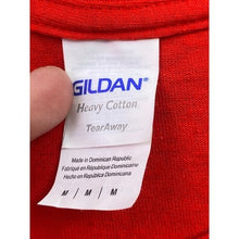 Load image into Gallery viewer, Cinco De Mayo Shirt Mens Medium Red Iguana Beer Party Spell Out Advertising