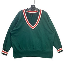 Load image into Gallery viewer, Forever 21 Sweater Womens Large Varsity Pull Over Preppy Academia Streetwear